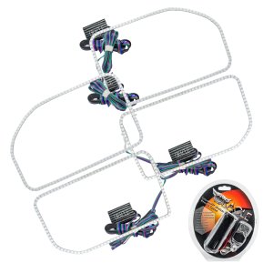 Ford F350 Headlight Halo Kit - ORACLE Lighting - Square Ring Design - ColorSHIFT - `11-`16 Ford F350 Headlight Halo Kit - ORACLE Lighting - Square Ring Design - ColorSHIFT - `11-`16